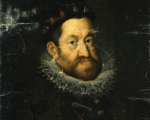 Hans von Aachen, Portret Rudolfa II, looted art
