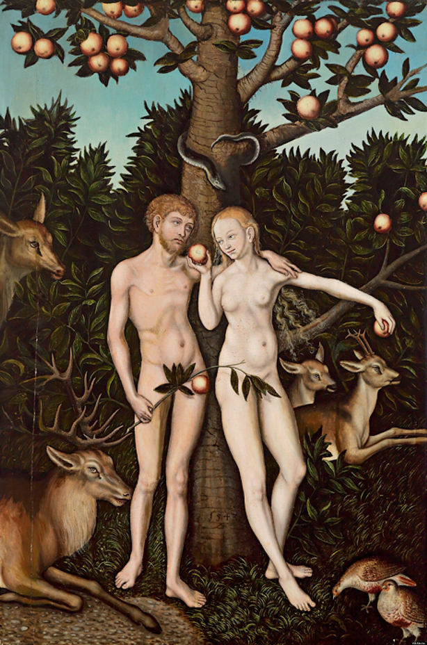 Wolfgang Krodel, Adam i Ewa w Raju, looted art