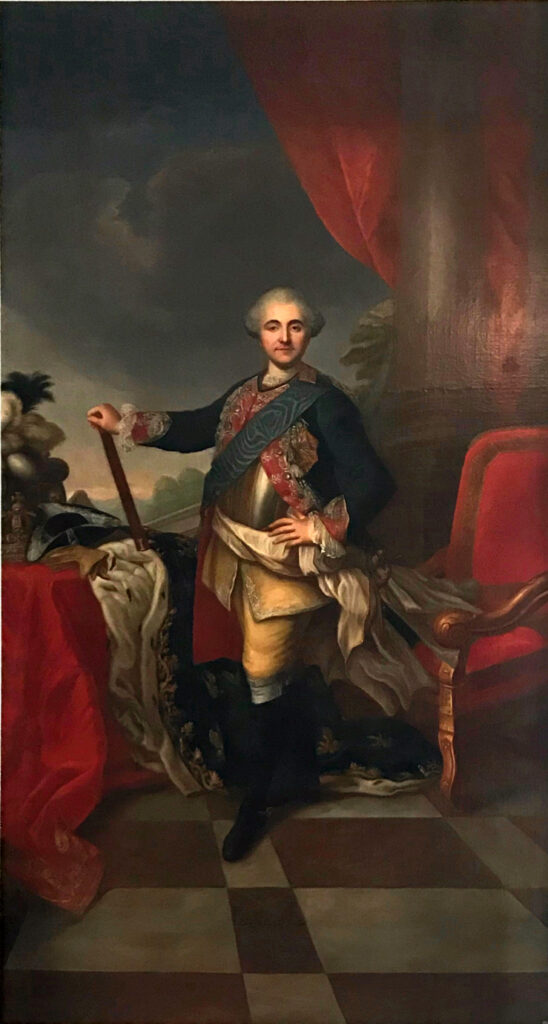 Portret Stanisława Augusta w kirysie i mundurze, Nieborów